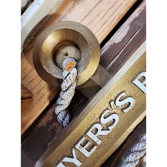 Vintage Myers's JAMAICAN RUM Nautical Anchor Sign & Mirror Man Cave Bar Sign - Picture 2 of 4